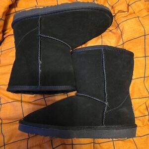 Dream Pairs Kids Black Boots